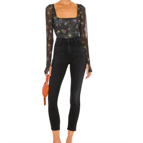 MOTHER The Looker ankle skinny jeans Encounters at Night 29 NWOT - Picture 1 of 6